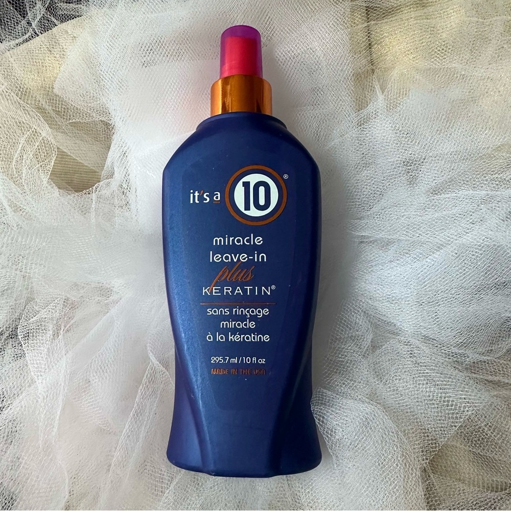 IT’S A 10 ✨NWT✨ Miracle Leave-In Plus Keratin 10 oz Bottle